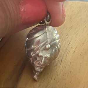 Vintage 925 sterling silver genie charm